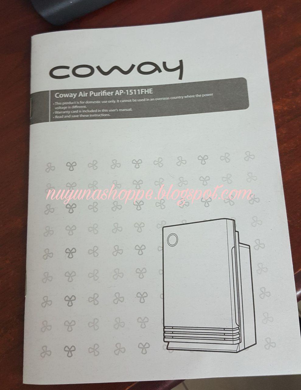 Coway Air Purifier Part 2