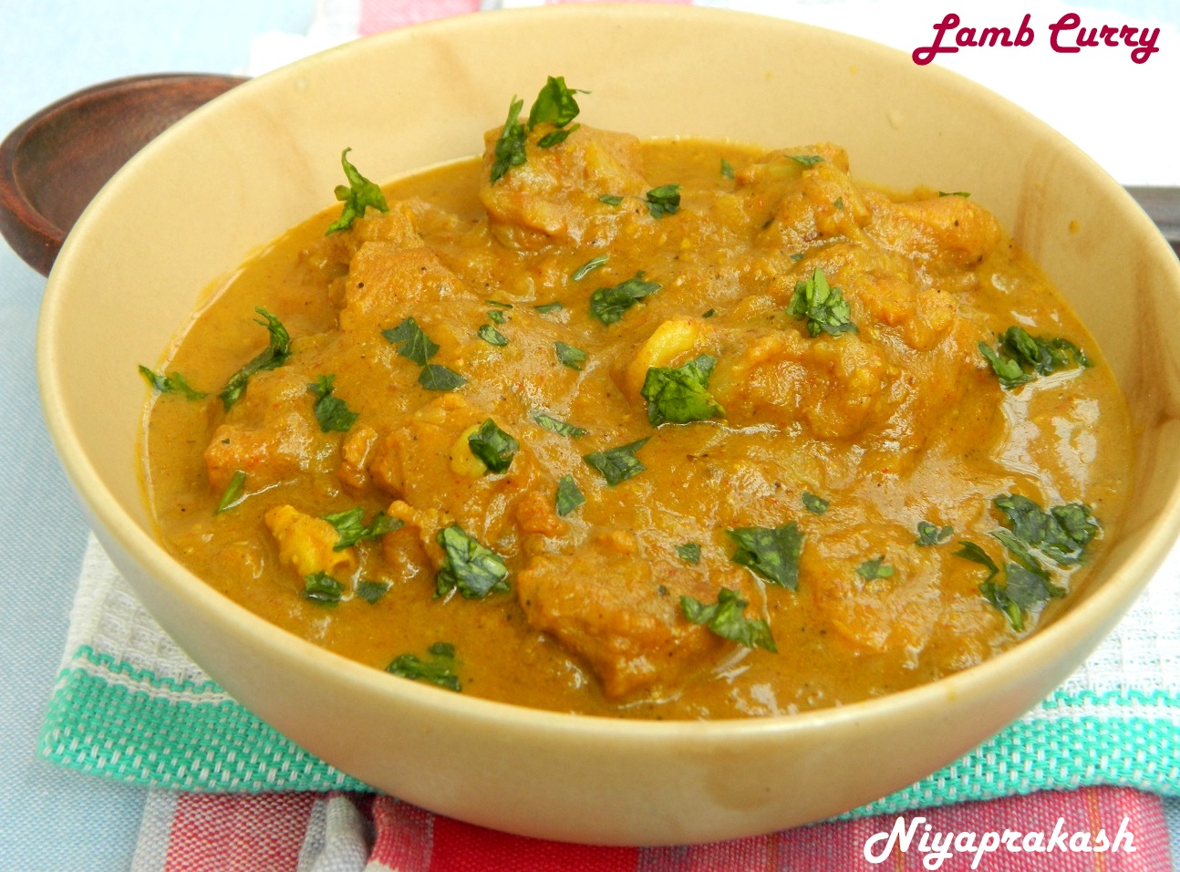Niya's World Lamb Curry / Mutton Curry (with jeera paste)