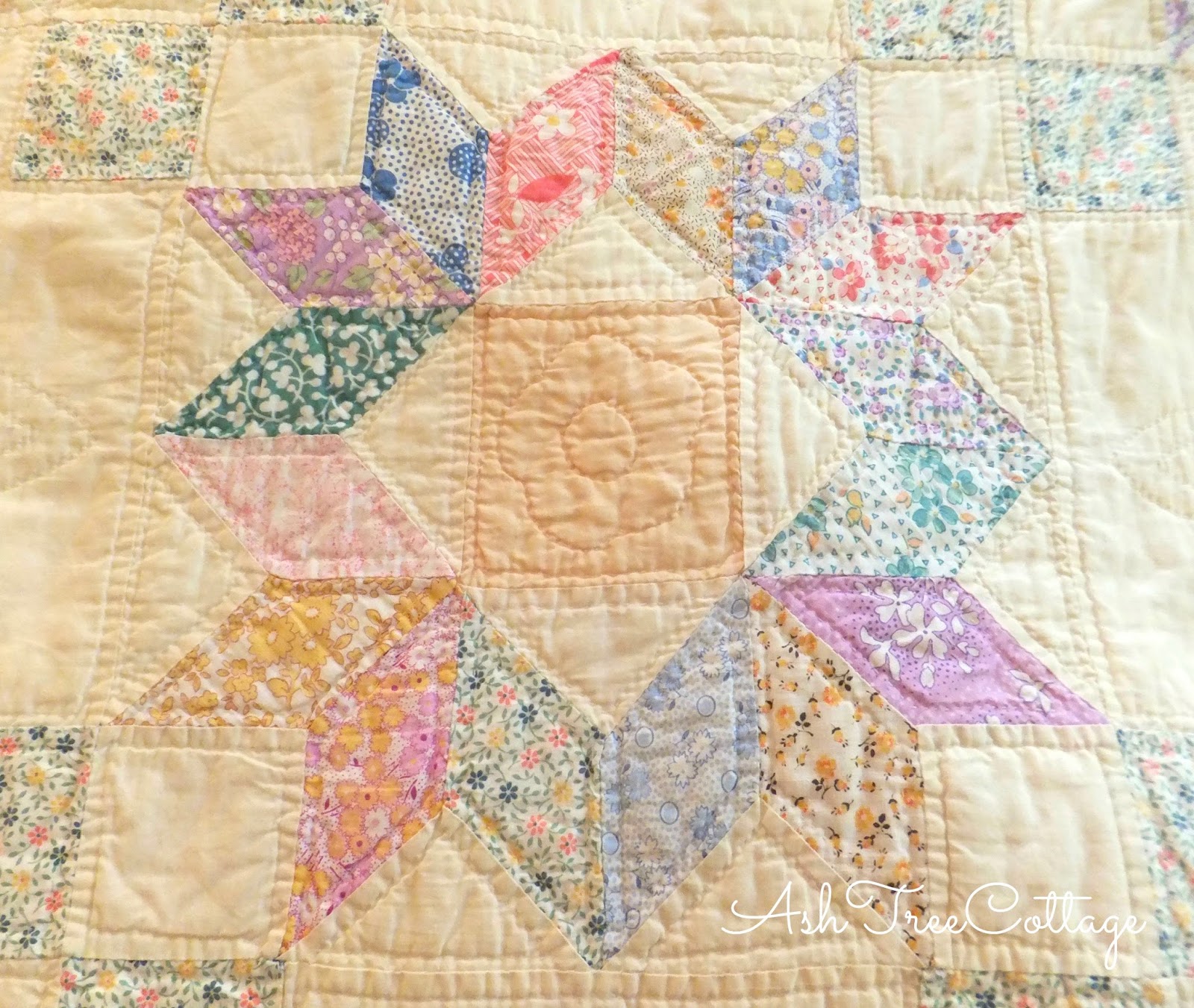 Ash Tree Cottage Grandmother's Heirloom Quilt