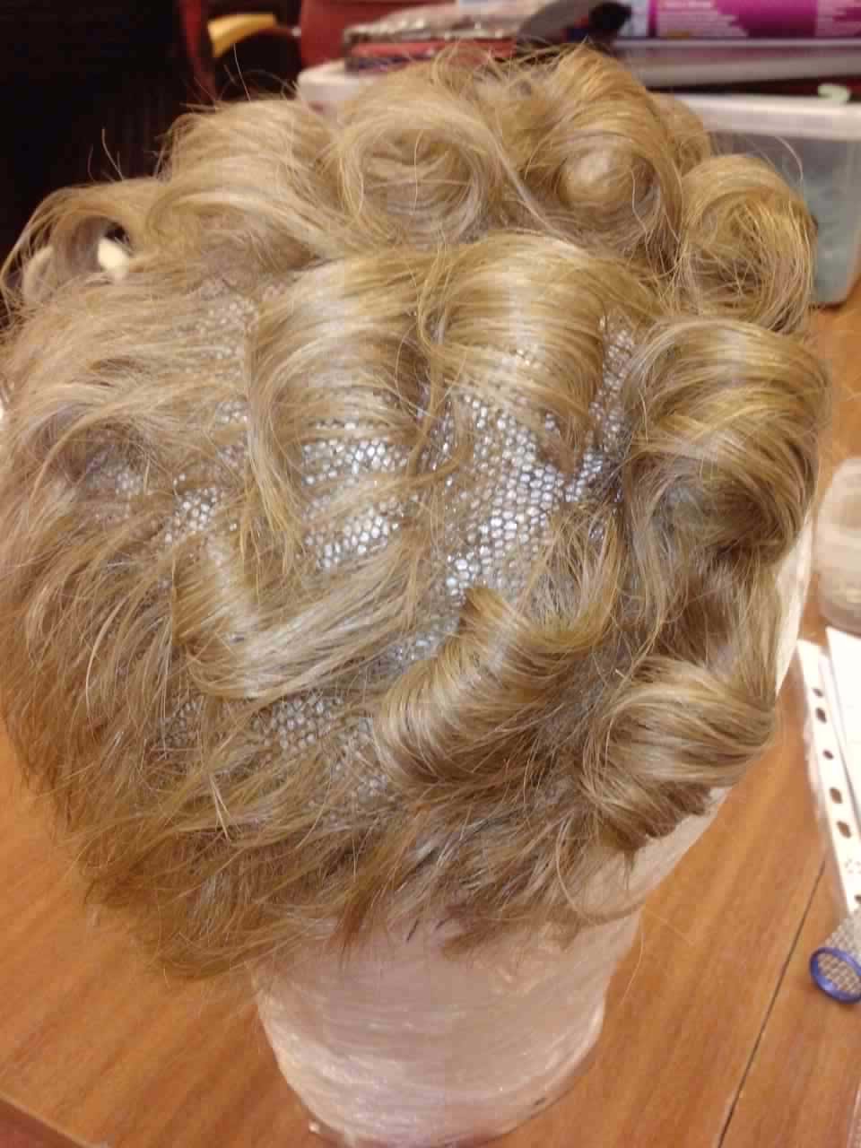 Makeup by Gill Wig Making Blocking and Setting Assessment