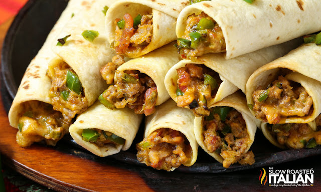 Jalapeno Popper Taquitos