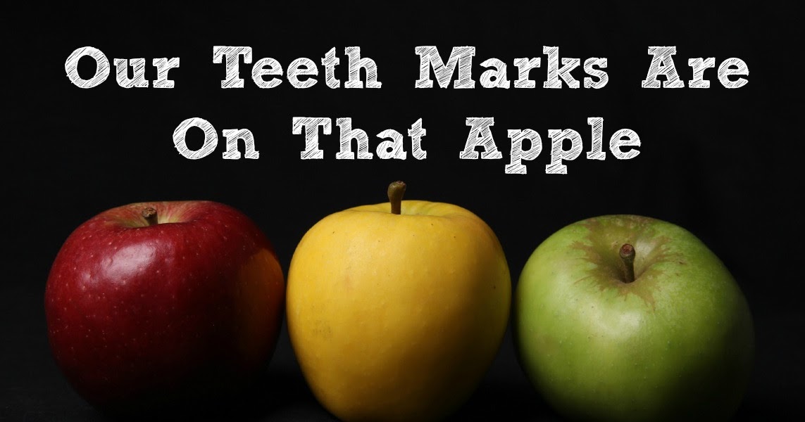 1Minute Bible Love Notes My Teeth Marks Are On That Apple