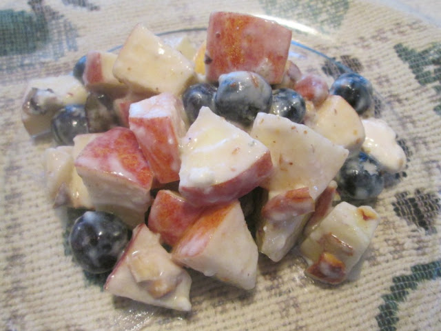 Blueberry Apple Yogurt Salad Recipe