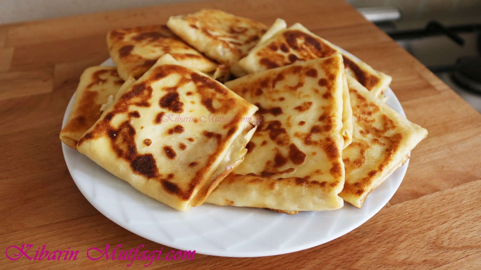 Kahvaltılık tavada krep börek tarifi Kibarin Mutfagi