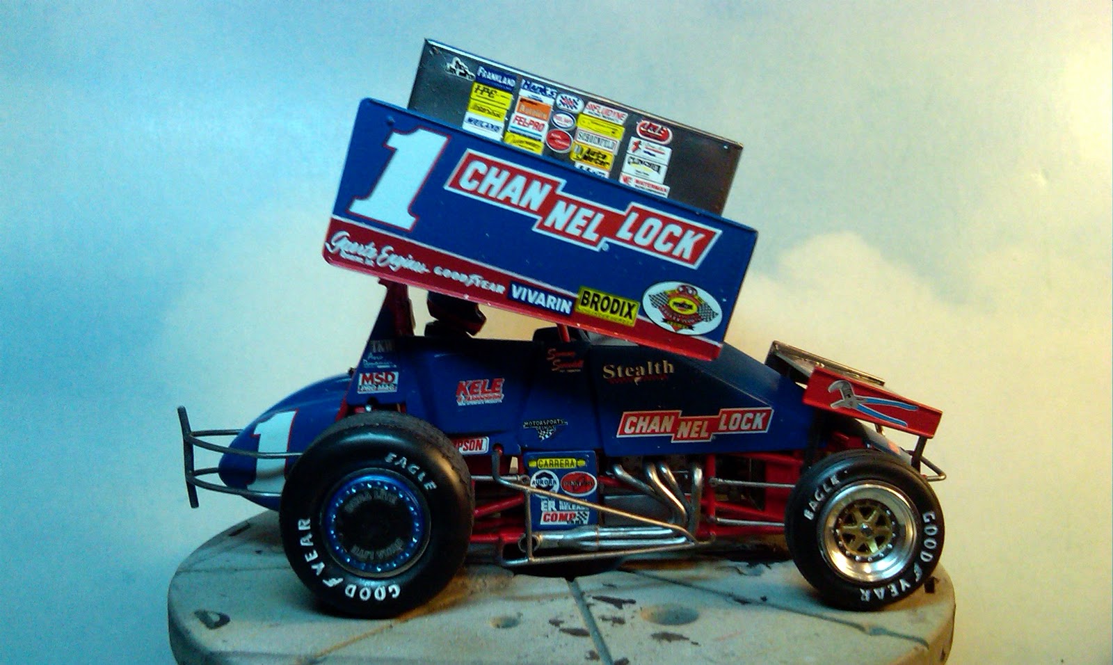 The Mechanics Modelling World Sammy Swindell's Sprint Car