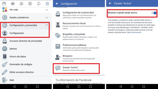Cómo ocultar si estás conectado en Facebook Messenger Cómo ocultar si estás conectado en Facebook Messenger