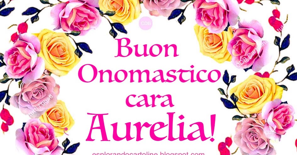 CDB Cartoline per tutti i gusti Cartolina 🌸🌸🌸 BUON ONOMASTICO Cara jpg (945x496)