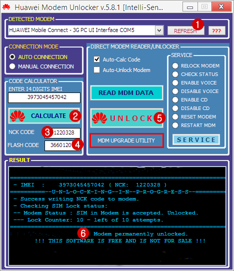 Download Huawei Modem Unlocker V.5.7.7