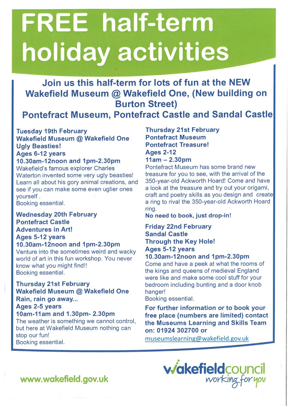 Half Term Holiday Activities Half Term Holiday Activities