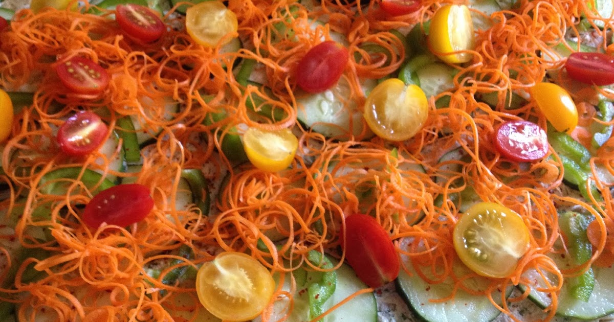 Ahimsa Kitchen Garden Ranch Cream Cheese Pizza (vegan, glutenfree)