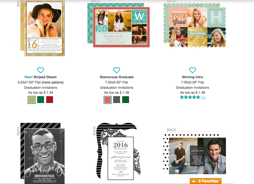 tiny prints graduation announcements 10 free grad announcement