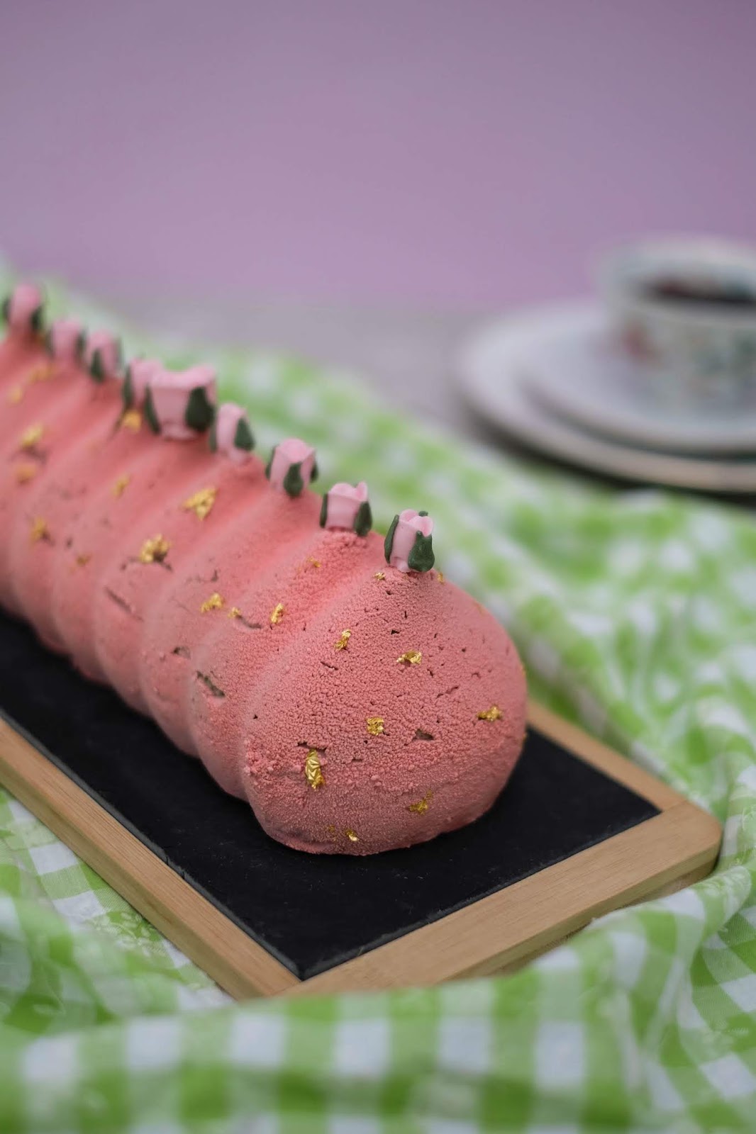 Himbeer-Rosen und Pistazien Mousse Törtchen | Marion&amp;#39;s Kaffeeklatsch