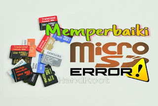 Cara Mengatasi MicroSD (SD Card) Rusak Tidak Terbaca Cara Mengatasi MicroSD (SD Card) Rusak Tidak Terbaca