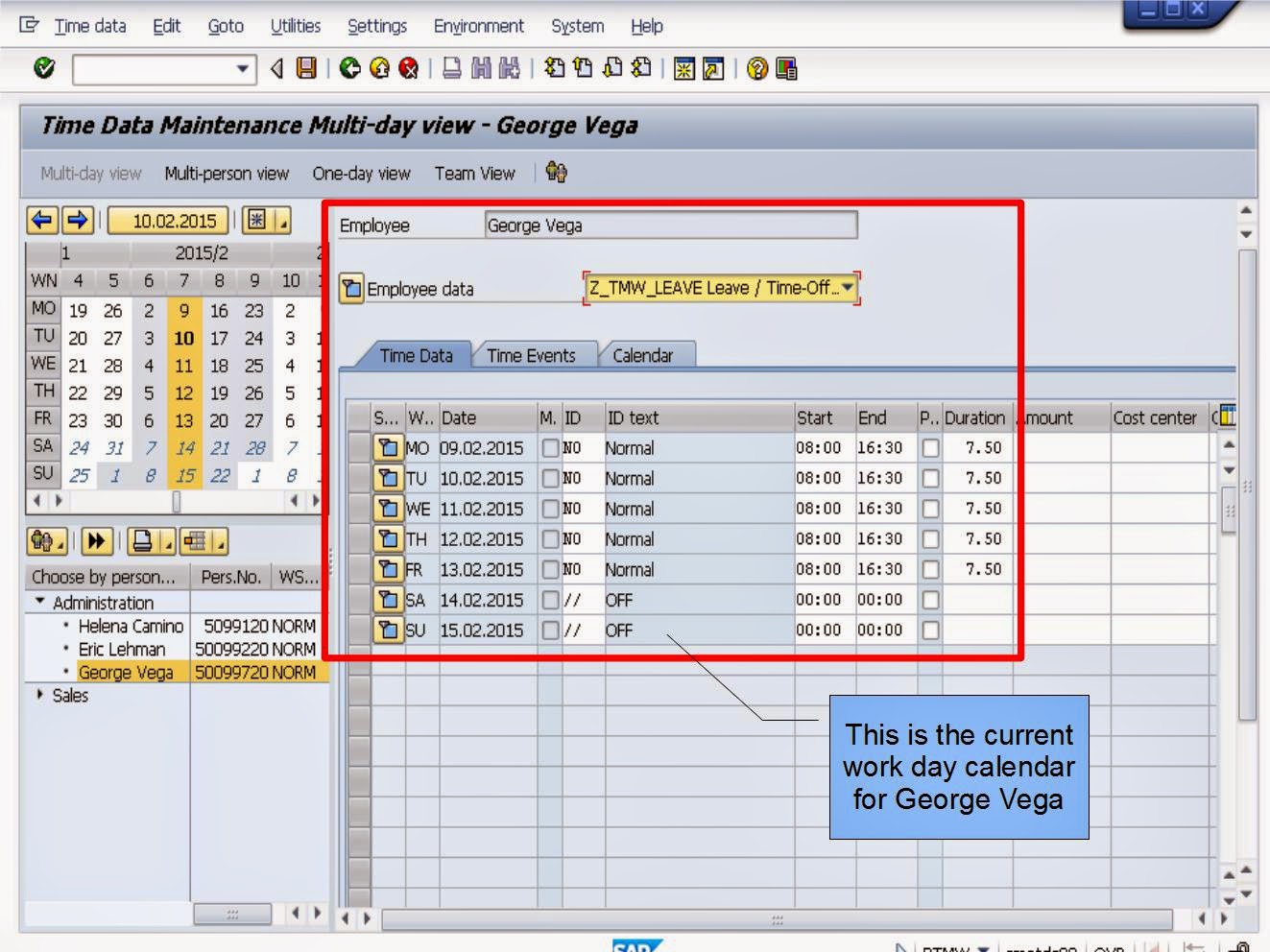 青蛙SAP分享 Froggy's SAP sharing SAP HCM Time Management Recording Time