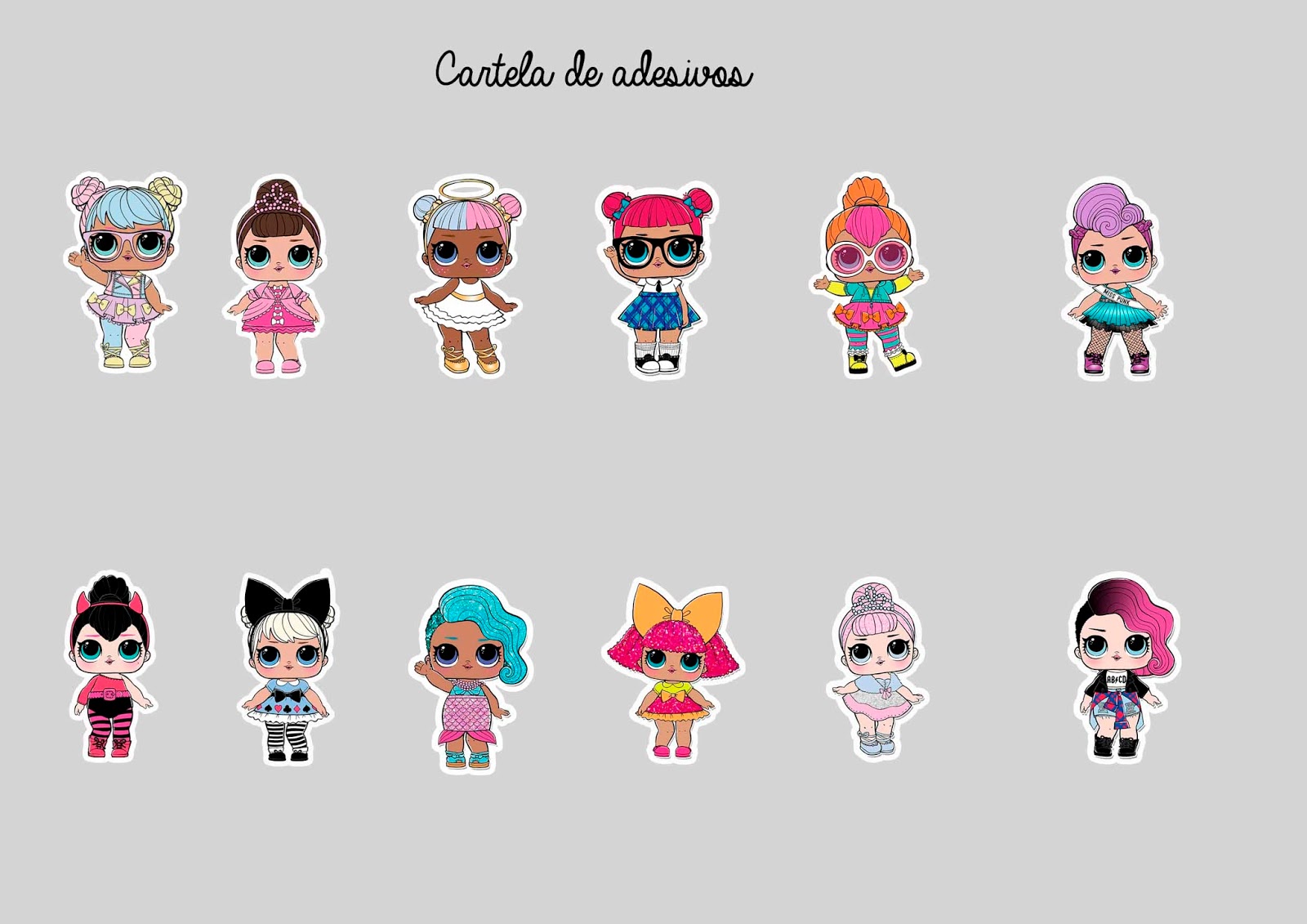 ateliê josi duarte revistinha de colorir cartela adesiva tema lol