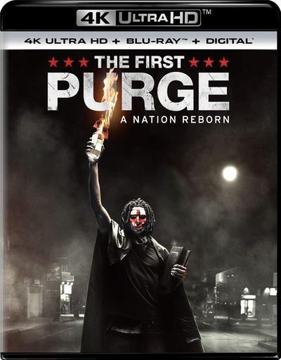 The First Purge (2018) 2160p HDR BDRip Dual Latino-Inglés [Subt. Esp] (Thriller. Terror)
