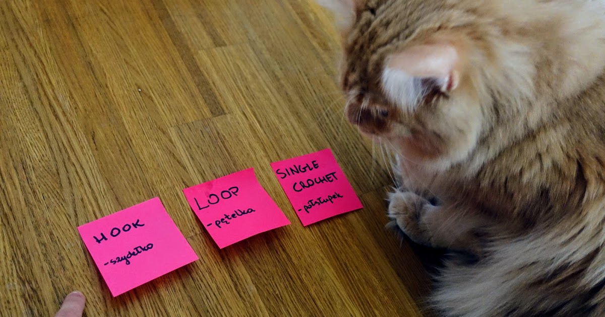 Crochetowanie, czyli z angielskiego na polski