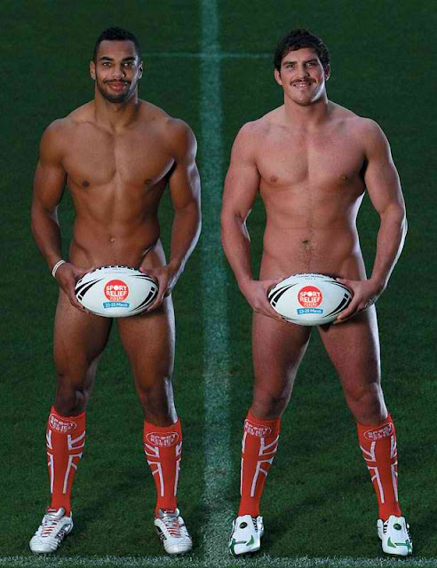 Hunks in Pictures: UK Super League Rugby Players Strip for Charity