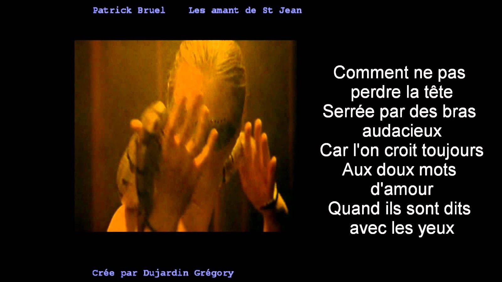 Chen Gai France ) mon amant de saint jean paroles