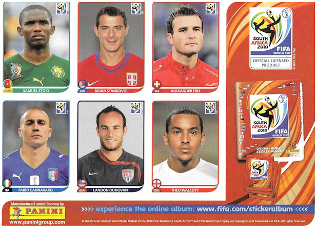 COTE D/'IVOIRE 248 DIDIER DROGBA Figurina-Sticker n AFRICA CUP 2010 Panini