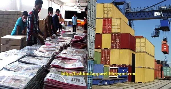 production and shipment system in apparel industry printing receipts