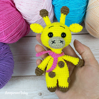 PATRON GRATIS JIRAFA AMIGURUMI 34228