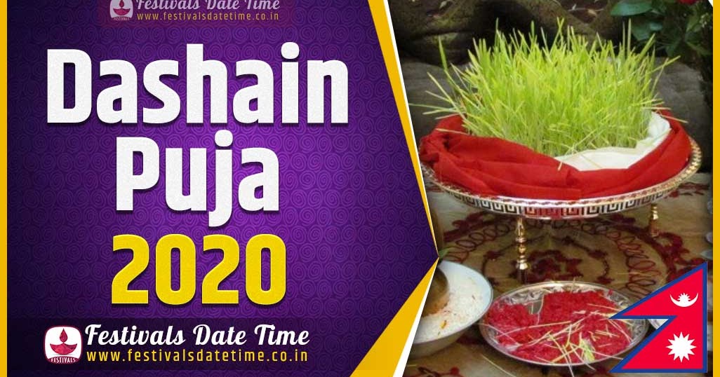 2020 Dashain Date Time, 2020 Dashain Nepali Calendar Festivals Date Time