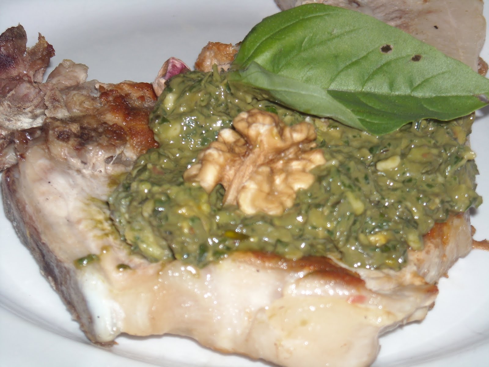 .Le ricette di Lella e.... PESTO AL BASILICO CON NOCI E PISTACCHI