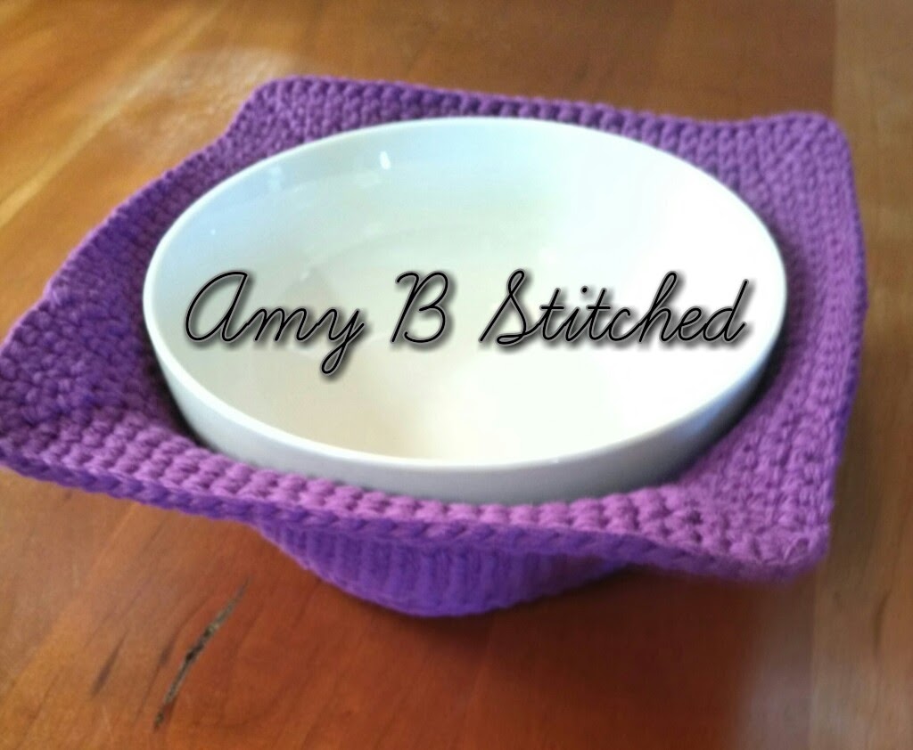 A Stitch At A Time for Amy B Stitched Bowl Cozy/Hot Pad