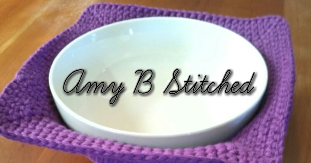 15 Minute Crochet Bowl Cozy Video Tutorial