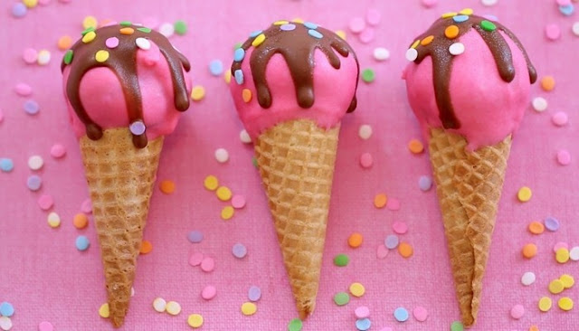 ice cream cone cake pops youtube