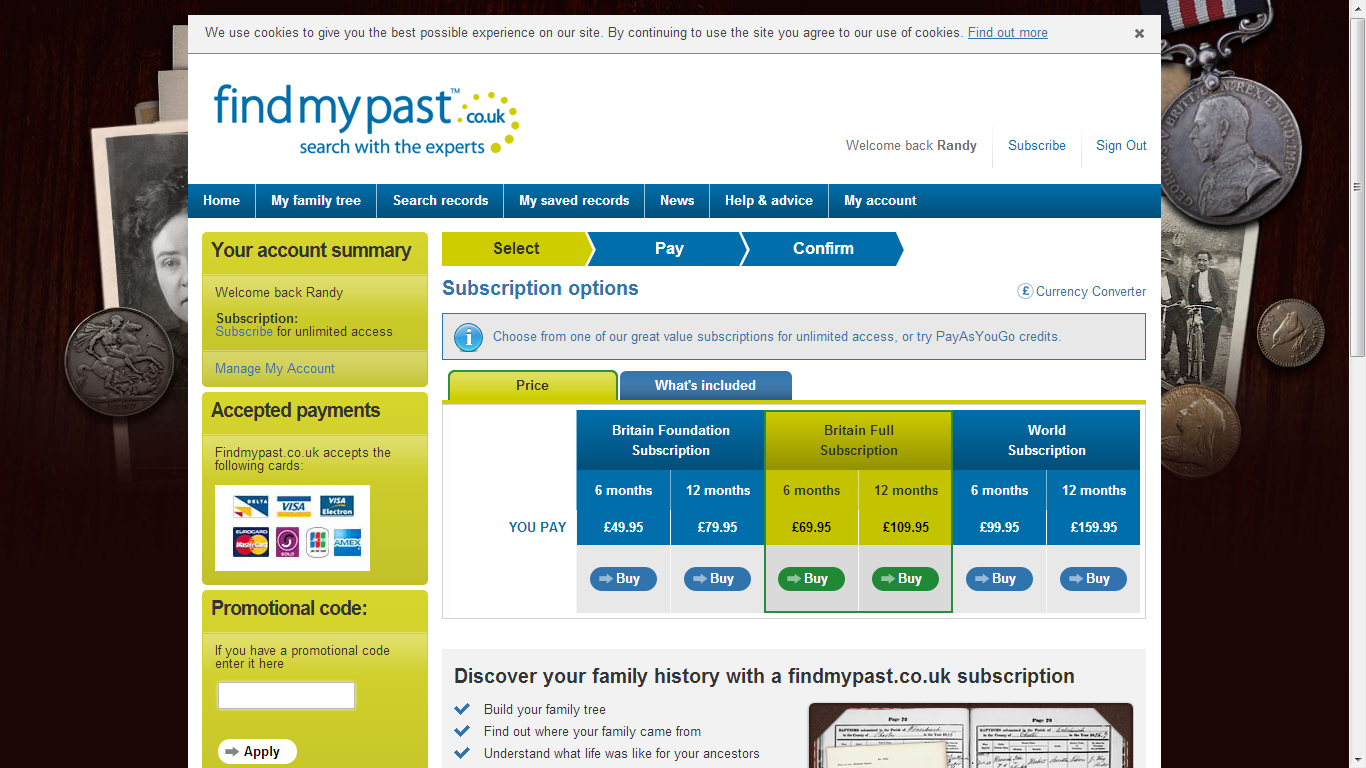 Genea-Musings: Will FindMyPast.com Images be Available Through ...