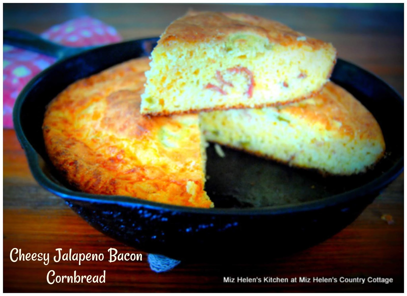 Cheesy Jalapeno Bacon Cornbread