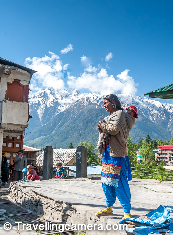 Kalpa is one of the most visited places in Kinnaur district of Himachal Pradesh and especially popular amongst tourists. Lifestyle of people is this region is very different. You would be happy faces all around and involved in agriculture. Apple is main cash-crop of this part of Himachal Pradesh. In fact, Apple from Kinnaur is considered very high quality & mostly exported.