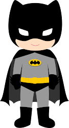 batman clip characters version superheroes clipart birthday cartoon kid printable child batgirl top100 tags