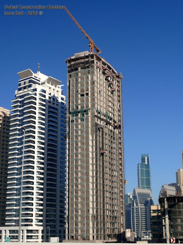 Dubai Constructions Update by Imre Solt: Escan Marina Tower ...