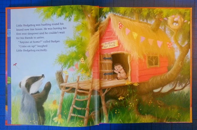 One Special Sleepover by M. Christina Butler and Tina Macnaughton children's book review inside page