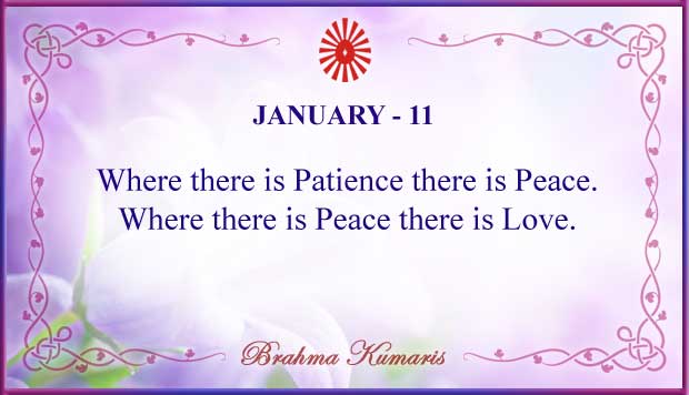 January 11 Thought For The Day January 11