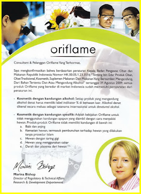 produk oriflame bersertifikat halal produk oriflame bersertifikat halal