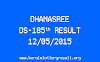 DHANASREE DS 185 Lottery Result 12-5-2015