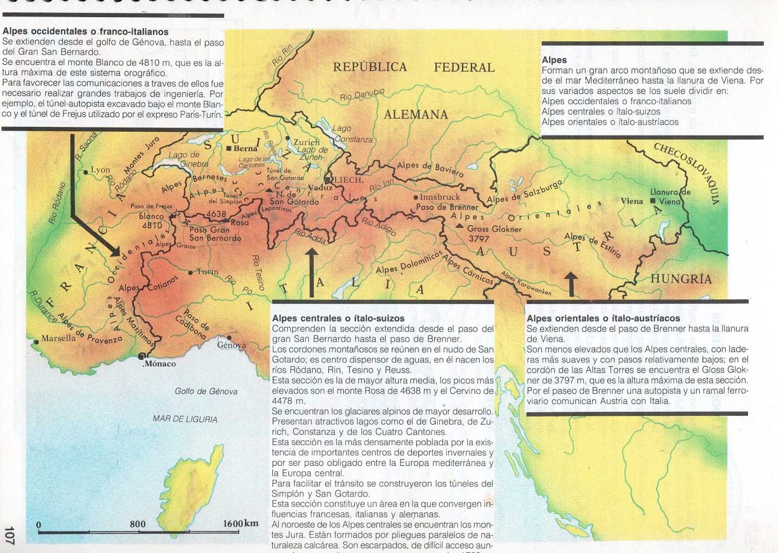 Nova Geografía: Países del centro- oeste de Europa