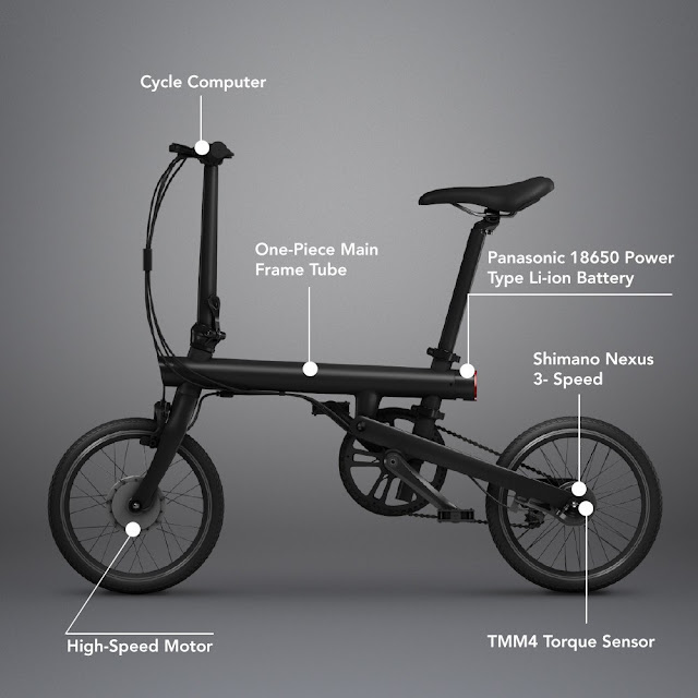 XIAOMI QICYCLE TDR01Z Electric Bicycle