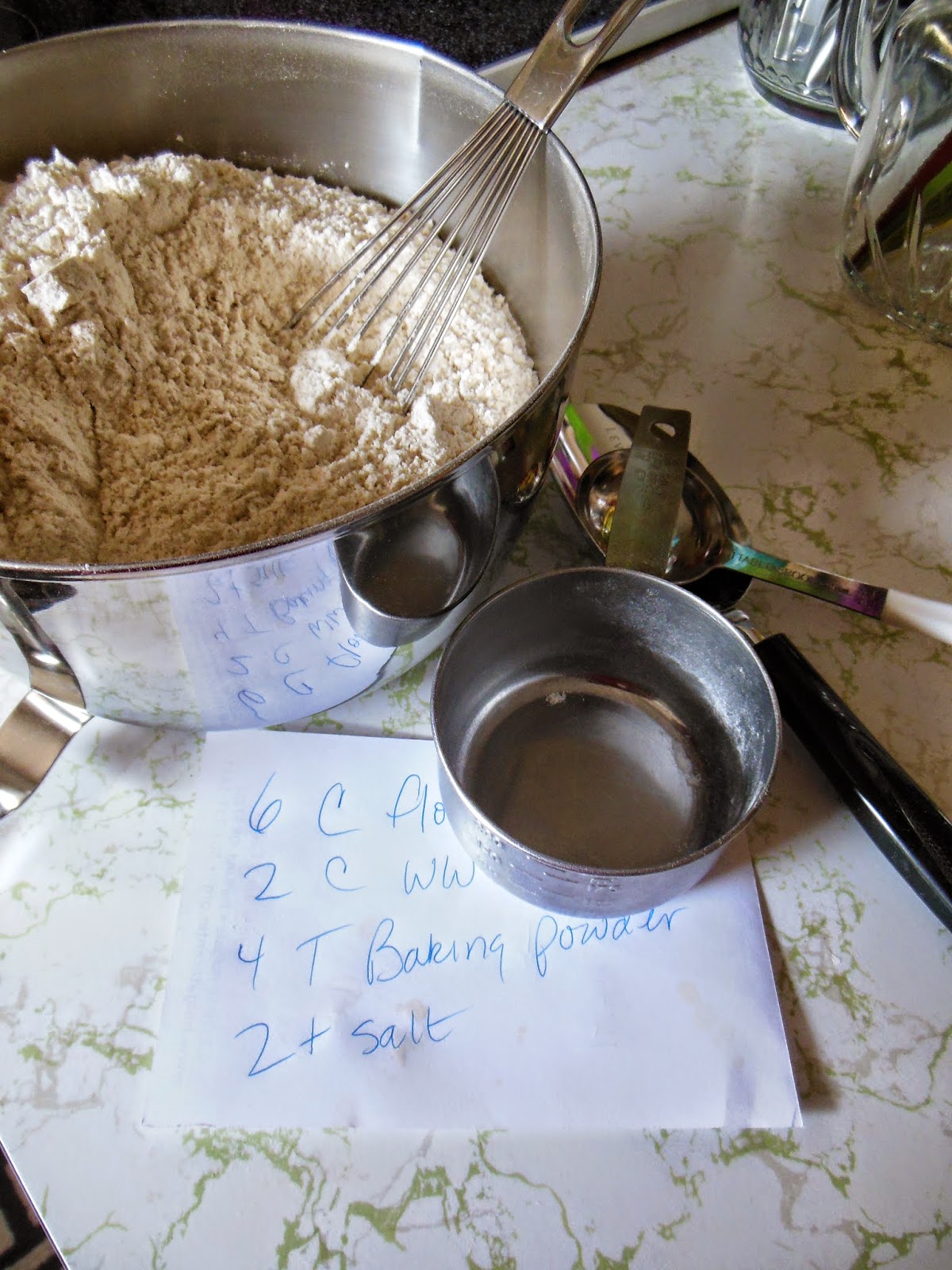 How to make Whole Wheat SelfRising flour, our tale about whole grain