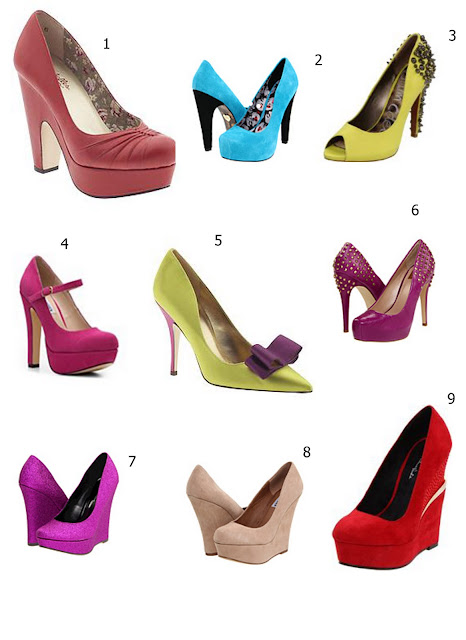Ma-teerial Gyal: Style-Must Alert: Colored shoes!
