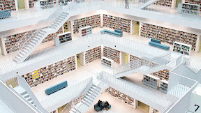 Perpustakaan Kota Stuttgart (Stuttgart City Library), Hasil Karya Seni Arsitektur