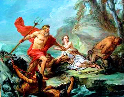 地震と海の神ポセイドン（ギリシャ神話20） - ギリシャ神話