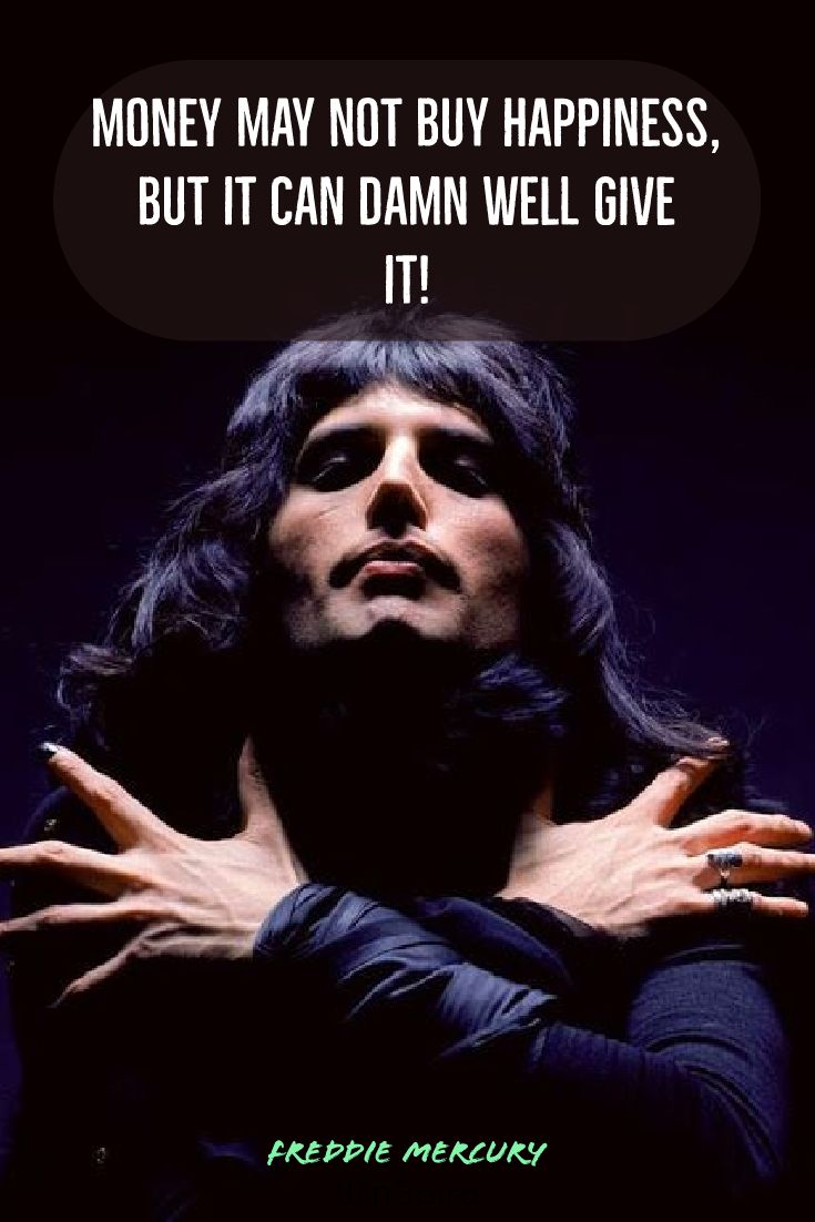 23 best Freddie Mercury Quotes