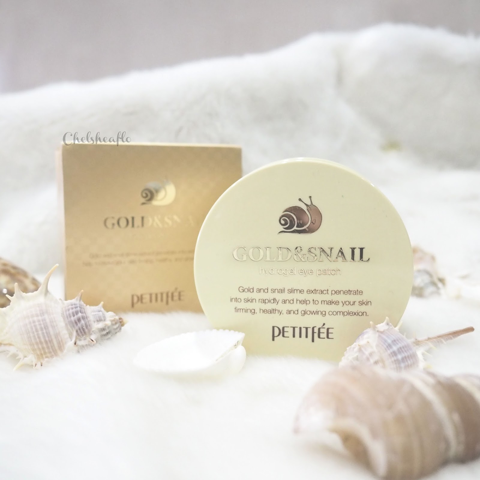 [REVIEW] Petitfee Gold&Snail Hydrogel Eye Patch and Mask Pack CHELSHEAFLO
