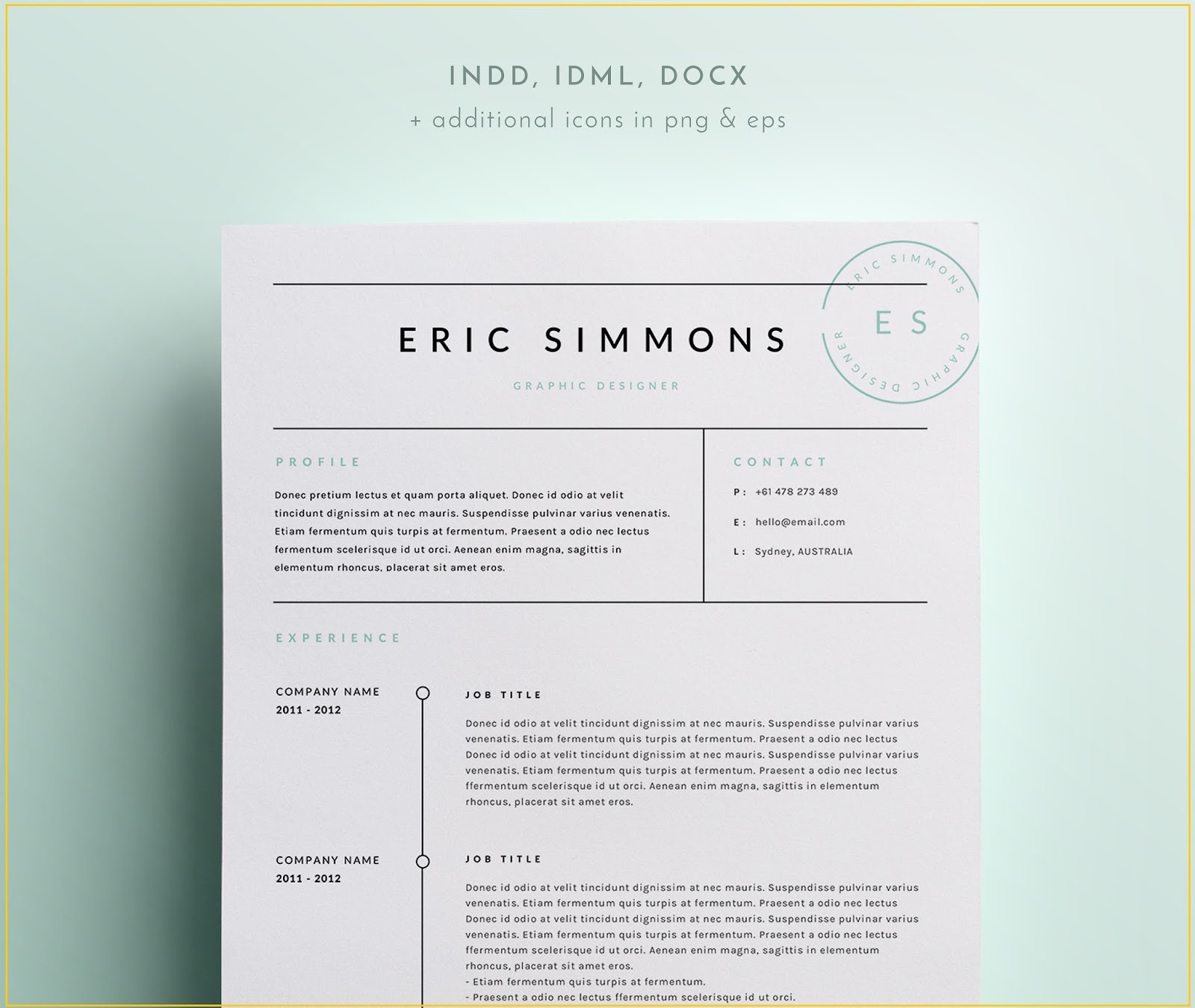 <strong>Effective Free Resume Templates | Rezumeet</strong> Free modern resume templates