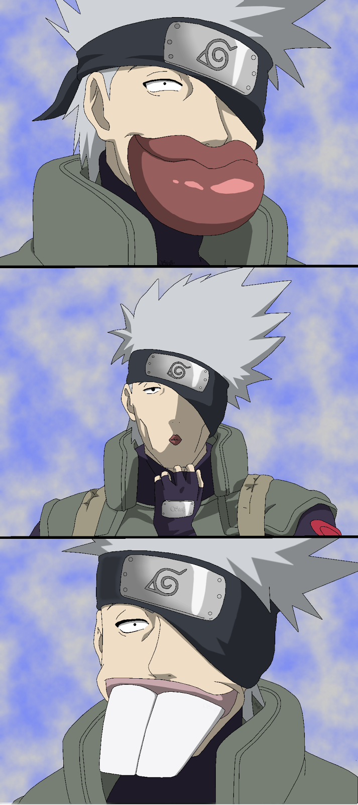 GallianMachi: Kakashi REAL Face..!!